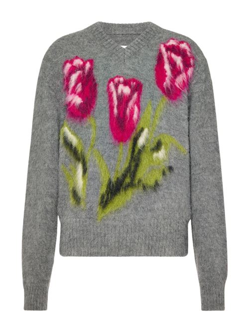 Maglia con fiori MAISON MARGIELA | S51HN0013M13322001J